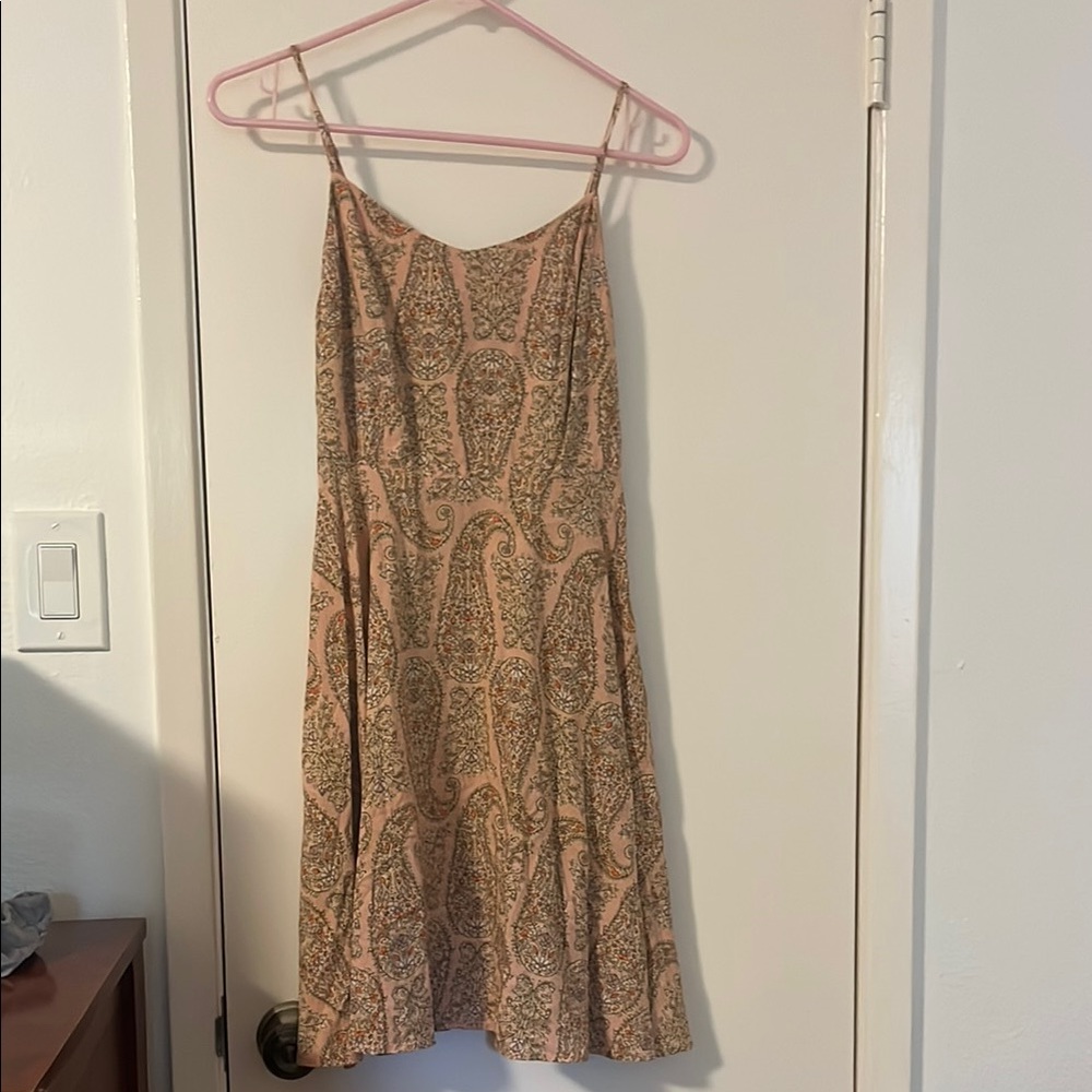 Old Navy Paisley Spaghetti Strap Mini Sundress